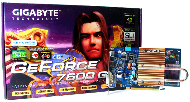 Gigabyte geforce 7600 discount gs